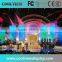P10 dmx led curtain light video support flexible 360 degree