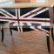 Raymer furniture Union Jack antique birch black painted wooden chest