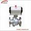 304 stainless steel pneumatic flanged ball valve