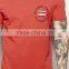 printed long men t-shirt short sleeves O-collar men casual t-shirt OEM service