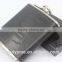 High Quality 7oz Black Leather Hip Flask Stainless Steel Whiskey Flask Gifts Set
