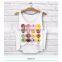 digital print modern fashion burnout tank top