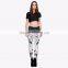 Chinese Supplier Ready Stock Custom Sublimation Print Ready Stock Ladies Leggings