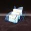 Colored acrylic name card holder acrylic card display cases