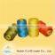 100% spun yarn polyester blend yarn for knitting socks