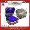 New pattern jewelry ring box package, jewellery box with led(WH-4052-ML)