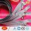 original manufacture xly long chain open end silver metal zipper