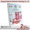 Indoor/outdoor hanging design Currency exchange rate board with single line message
