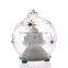 wholesale glass ball with christmas tree inside lighted up