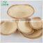 Natural Bamboo Dinner Plate Dish of Different Sizes
