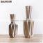 Handmade fold shape ceramic chinese vase for home decoration