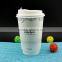 8oz disposable paper cup for hot drink with lid