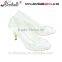 OEM ODM high quality ivory wedding shoes
