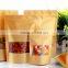 Aluminium Foil Lamination Stand-up Zipper Brown Craft Paper Pouch