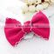 Sweet Simple Hair Bow For Gilrs,Candy Colors alligator clip