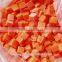 IQF frozen carrot dices