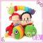 Hot Sale soft packing particles plush fish toy