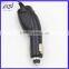 Car cigarette lighter plug led light to right angle dc plug