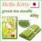 japanese instant noodles very cute hello kitty matcha green tea wheat thin noodle 400g
