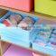 Plastic bra socks storage box sets pp underwear organizer