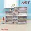 wholesale makeup organizer transparent chest of drawers plastic storage drawers shoe box