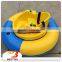 Factory price kids amusement round electric inflatable bumper car for sale