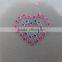 DIY product loving heart shape phone crystal sticker
