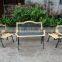 Patio Classic Wooden and Cast Iron Garden Bench