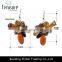 Multi color Charming jewellry rhinestone dangle earrings jewelry iron sheet earrings for women