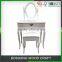1 Drawer White Antique Bedroom Design Dressing Table