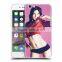 Hot Selling pc+tpu Hybrid attractive girl design Back Cover Phone Case for lenovo 3 vibe K5 Plus for iphone 5 5s 6 6s plus