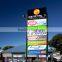 Waterproof illuminated 3D pylon sign