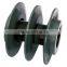 Cast Iron Casting Pump Driven Belt Pulley Taper Bore Pulley