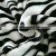 wholesale korean style vintage Soft striped raschel 100 polyester Summer air conditioning blanket