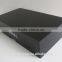 High quality elegant black print logo acrylic jewelry box with drawer