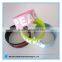 wholesale jewelry debossed silicone beads bracelet for man