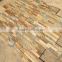 CE Passed Shinning Natural Split Rusty Quartzite Stacked Stone Culture Stone