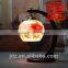 Wedding Gift Mother Day's Gift Valentines Gift Antique Table Lamp Jingdezhen Ceramic Wood Craft Bedside LED E27 220v 110v Lamp