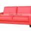 K/D Sofa Two Seat Design Modern Bright Leather Sofa Bed