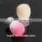 Synthetic Hair Colorful Tip Shimmering Rhinestone Handle Kabuki Powder Brush