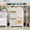 Modern Living room furniture wood Cheap antique folding ironing board with baskets