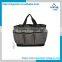 Foldable shopping bags storage fold out polyester shopping bag reusable grocery bags with handle