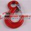 G80 eye sling hook with safety latch,forged eye hook for chain