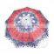 Standard size parasol umbrella with special printing