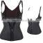 Sport underwear latex girdle vest nude color