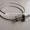 Hot sell Stainless steel 201 Double wire hose clamp/ hose chip