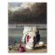 Belgian artist rene painting of The Postcard