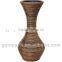 Rattan weaved vases made in china