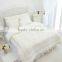 C 40X40 133X100 208CM 1/1 plain bleached wide width bedding sheet waterproof