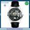 FS FLOWER - New Exploitation Skeleton Watch Man Leather Watch Strap Men Watches 2016
